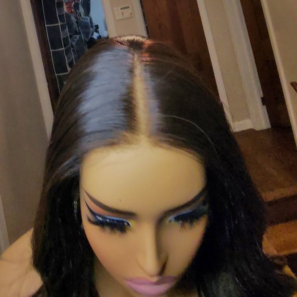 PREMIUM Dimensional Brown Body Wave Human Hair Wig - Picture 3 of 3